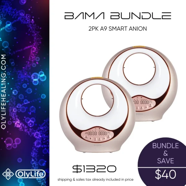 A9 Smart Anion BamaAir 2 Pack